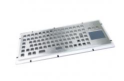 China Function Keys SS Industrial Keyboard With Trackball Rear Mounting 20mA supplier