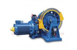 China Engine Traction Unit Vvvf Drive Lift Traction Machine With DC110V 2A Brake supplier