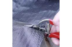 China 70-90g/M2 Weed Control Membrane Fabric Black Weed Barrier Cloth supplier