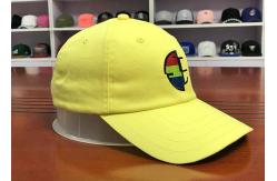 China Promotional Soft Six Panel Embroidered Dad Hats Custom 56-58cm Size supplier