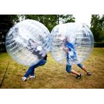 1.5m transparent bubble football Ball for football field for sale
