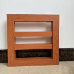 Extruded Baffle Aluminum Screen With Profile Size 400x400mm Inner Baffle 40x40mm for sale