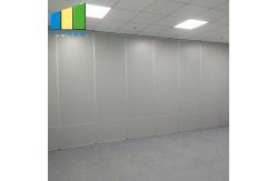 China Aluminum Frame Acoustic Operable Sliding Partition Walls For Multi - Function Room supplier