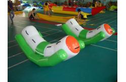 China Single Water Totter Inflatable Water Games For Summery Holiday supplier