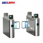 Flap Security Turnstile Gate Face Recognition Flap Barrier 3 Years Warranty for sale