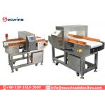 Detection Speed Adjustable Industrial Metal Detector Conveyor For Dairy / Beverages