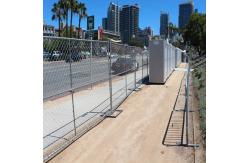 China 6ft Galvanized Chain Link Fence Wire Mesh Used For Playground supplier