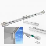 0.5-12M Z Wave Curtain Track 60KGS Alexa Controlled Curtain Rail for sale