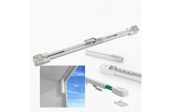 China 0.5-12M Z Wave Curtain Track 60KGS Alexa Controlled Curtain Rail supplier