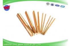 China High Precision M6 EDM Threading Electrodes Copper Thread Tapping 0.75mm Thin Pitch supplier