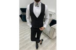 China 65% Polyester Mens Tuxedo Suit 32% Viscose 3% Lycra White Tuxedo Jacket supplier