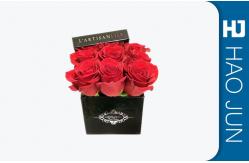 China Custom Cardboard Boxes With Lids / Handmade Florist Flower Storage Box supplier