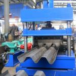 3 Waves Highway Guardrail Roll Forming Machine 1mm-4mm Galvanized Coil for sale