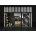 All-In-One Transparent Led Window Display Machine P0816 Transparent Glass Led Display for sale