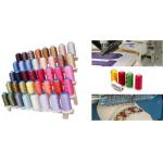 6000M 75D/2 Vivid Color Polyester Embroidery Thread For Computer Embroidery Machine for sale