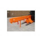 5000KGS 5 Tonne Fork Mounted Jib Forklift Attachment Powder Coating Surface