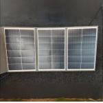 Outdoor Mono Cells Solar PV Panel 105W 3 Fold with MC4 Connector for sale