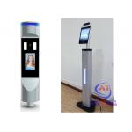 Body Temperature Measuring Facial Recognition Turnstile With 3d Camera Digital Touchless Biometrics Time Attendance for sale