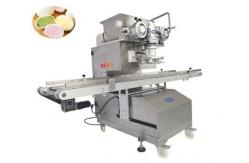 China P180 Automatic Double Filling Mochi Ice Cream Maker Machine With Tray Arranger supplier