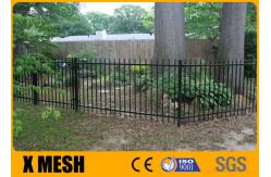 China Aluminium Alloy 2.4x2m Security Metal Fencing Maintenance Free Garden Balcony supplier