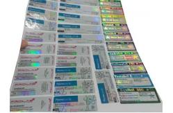 China Hologram Adhesive vial Vial Labels For Injetion Vial And Oral Bottles supplier