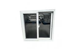 China Conventional UPVC Sliding Window And Door White Profile With Touch Lock  supplier
