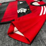 Red Black Fan Version Jersey Polyester Fiber 100%