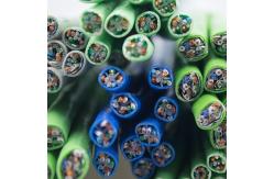 China HDPE Insulation 500Mzh 1000ft Cat6A Lan Cable LSZH Networking supplier