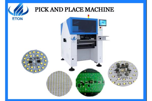 Automatic 0201 Industrial Lamp Pick And Place Machine Touch Screen Monitor Display