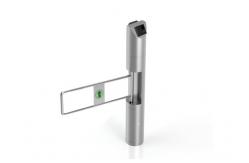 China Pedestrian  RGB LED Indicator Swing Arm Turnstile IP44 SUS304 supplier
