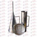 Standard Stainless 16 Mesh 1.25mm  Marsh Funnel Viscometer For Drilling Fluid for sale