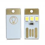 USB Portable Night Light Module 0.2 Pixel Pitch Mini Keychain 3 LED For Camping for sale