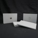 High Wear Resistance Alumina Ceramic Plates Wear Volume 0.30cm3 Elastic Modulus 340GPa for sale