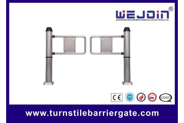 Professional Access Control Entrance Swing Barrier Gate With 500~900mm Arm Length