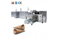 China Commercial Ice Cream Waffle Cone Maker With Metal Detector supplier