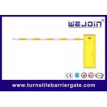 Two Fencing Boom Automatic Car Park Barrier System , Traffic Barrier Gate 300W for sale