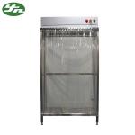 Laminar Flow Wardrobe Clean Room Garment Cabinet With Anti Static Curtain Soft Wall for sale