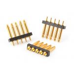 2.54mm 5pins Pogo Pin Connector Dip Type For Spring Pin Connector for sale