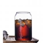 574ml Borosilicate Pop Can Glass Drinking Cup Heat Resistant for sale