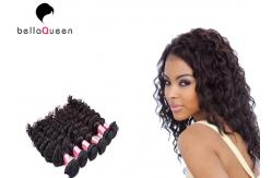 China Double Drawn Unprocessed Indian Curly Virgin Hair Extension , 100-105g supplier