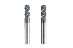 China Diamond Coating 4F Flute CNC Router Bits for Graphite Cutting Precision supplier