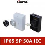 CE Approval IP65 Isolator Switch 4 Pole 32A 40A 50A 63A With Enclosure for sale