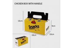 China Eco-friendly custom fried chicken box biodegradable disposable fast food takeaway box supplier