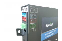 China Lightweight LiFePO4 12V 110Ah RV Lithium Iron Phosphate Battery With LED Display supplier