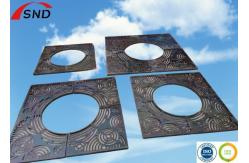 China Ductile Iron Square Walkway Grating For Outdoor Tree Slab Pit Grating supplier
