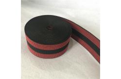 China Custom Lounge Chair Webbing Replacement , Red Chair Seat Webbing Straps supplier