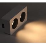 Ac85v Three Head Bold Led Spotlight 12w Embedded