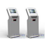 Saw Touch Screen Free Standing Kiosk With Barcode Scanner Self Payment PC System for sale