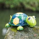 Lifelike Metal Tortoise Animal Garden Ornament Decorative Pieces for sale