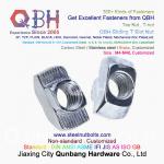 QBH 4040 Series Aluminum Aluminium Alloy Profile Hammer Sliding T Slot Nuts for sale